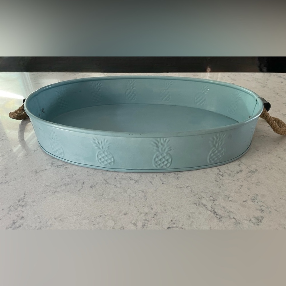 Rustic Pineapple serving tray